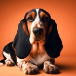 Basset Bleu de Gascogne background