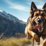 Old German Shepherd Dog hd